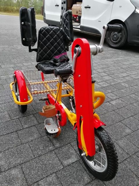 Rowerek rower rehabilitacyjny trojkolowy