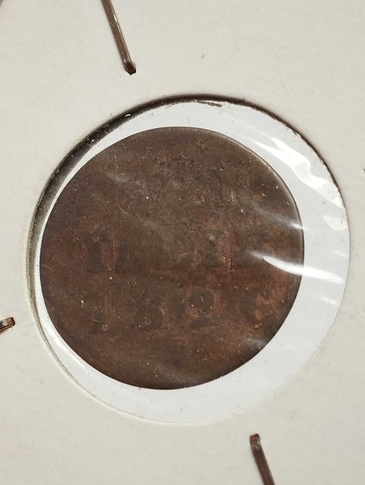 Moneta Holenderskie Indie Wschodnie 1/4 stuivera 1826r. Wilhelm I