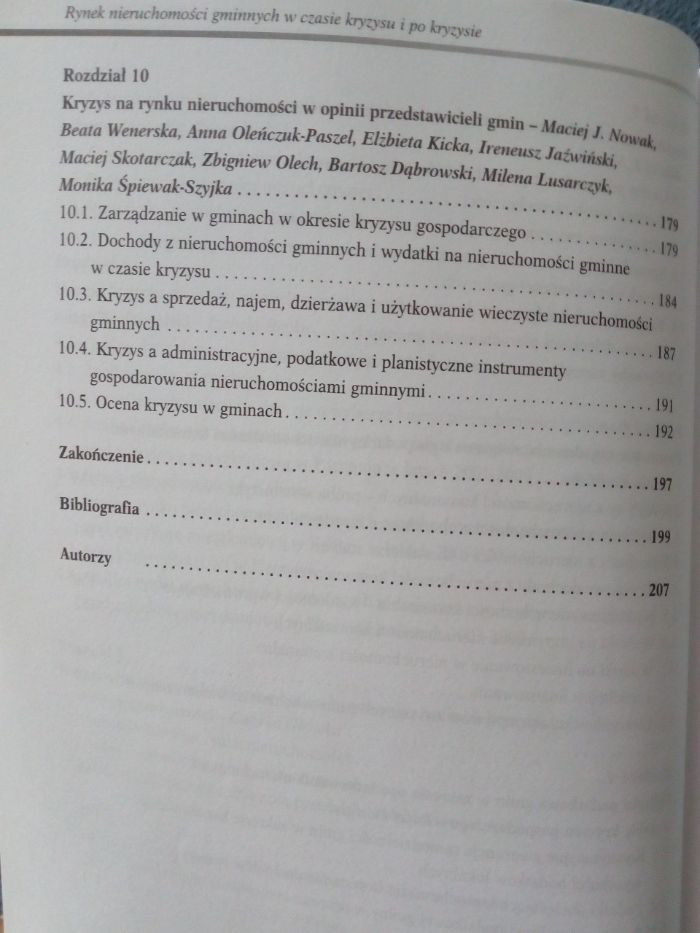 Rynek nieruchomości gminnych, M. J. Nowak, T. Skotarczak