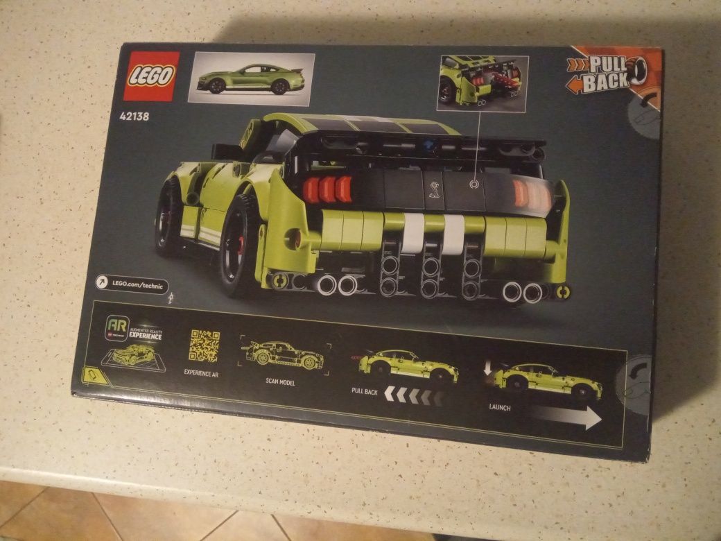 Klocki LEGO shelby GT 500