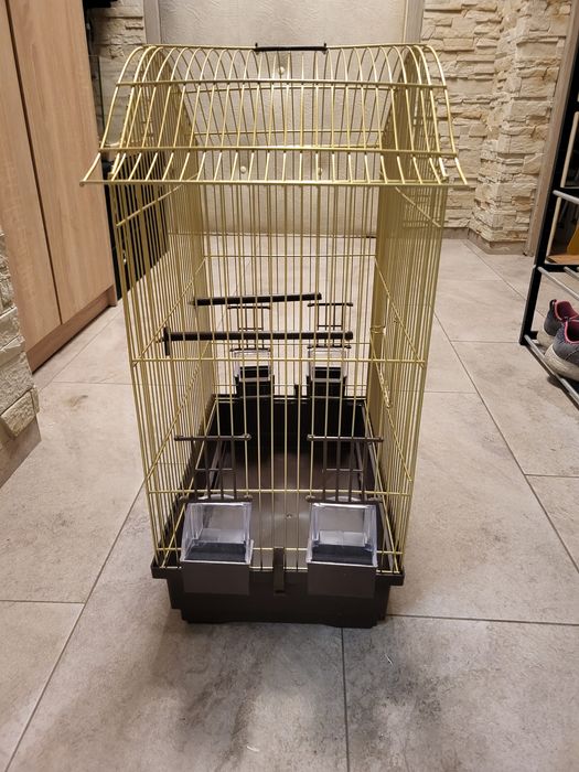 Klatka  dla papug i kanarków  zeberki