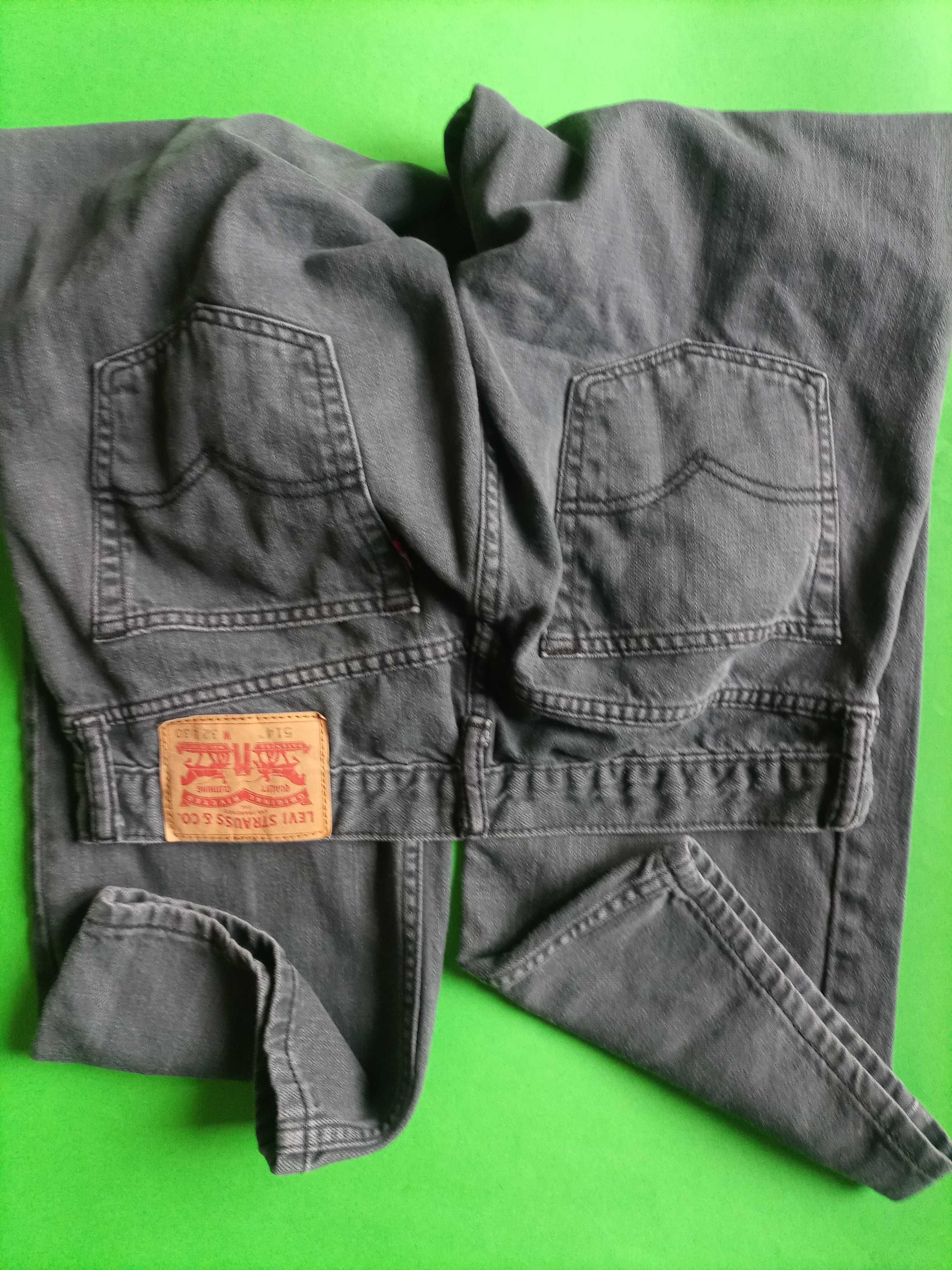 Levi Strauss 514 spodnie jeansowe W32 L30