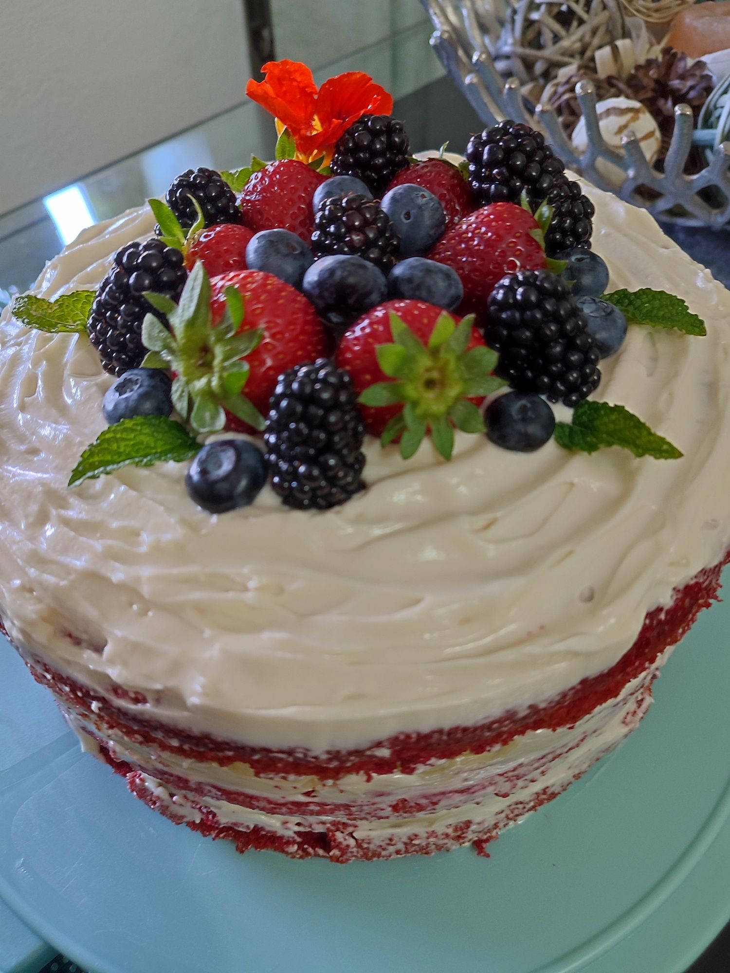 Bolos caseiros, cheesecake
