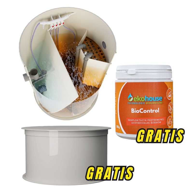 Przydomowa biologiczna oczyszczalnia 4-10 osób