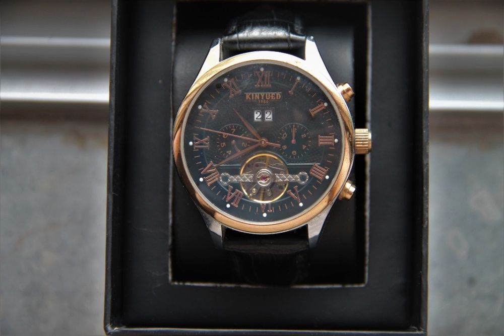 KINYUED - Wristwatch Quartz Chronograph – Stainless Steel