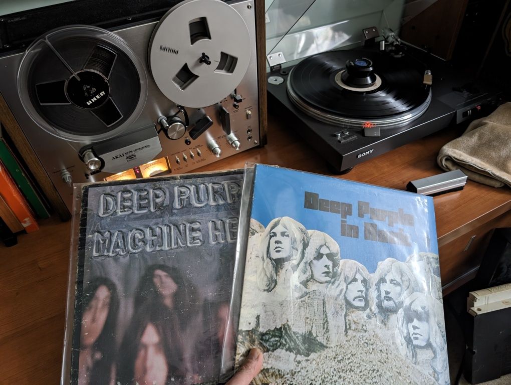 Basf бобіни з записом Deep purple machine head,  in rock