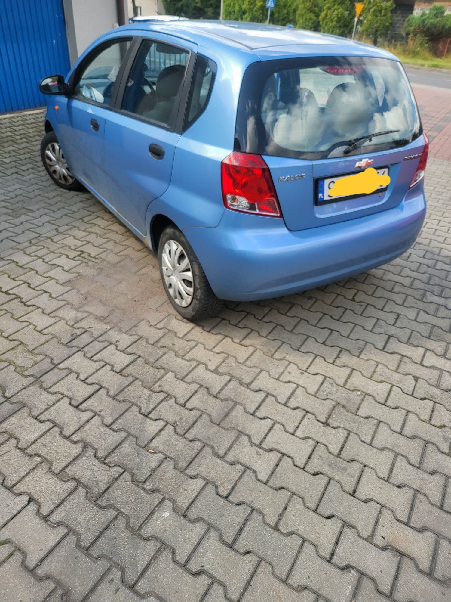 Chevrolet kalos odpala jedzie skręca hamuje