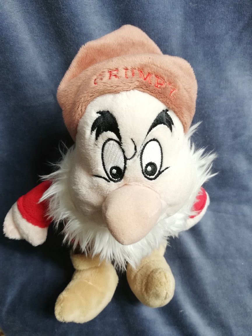 Krasnoludek maskotka Disney przytulanka Gburek Simba Królewna Śnieżka