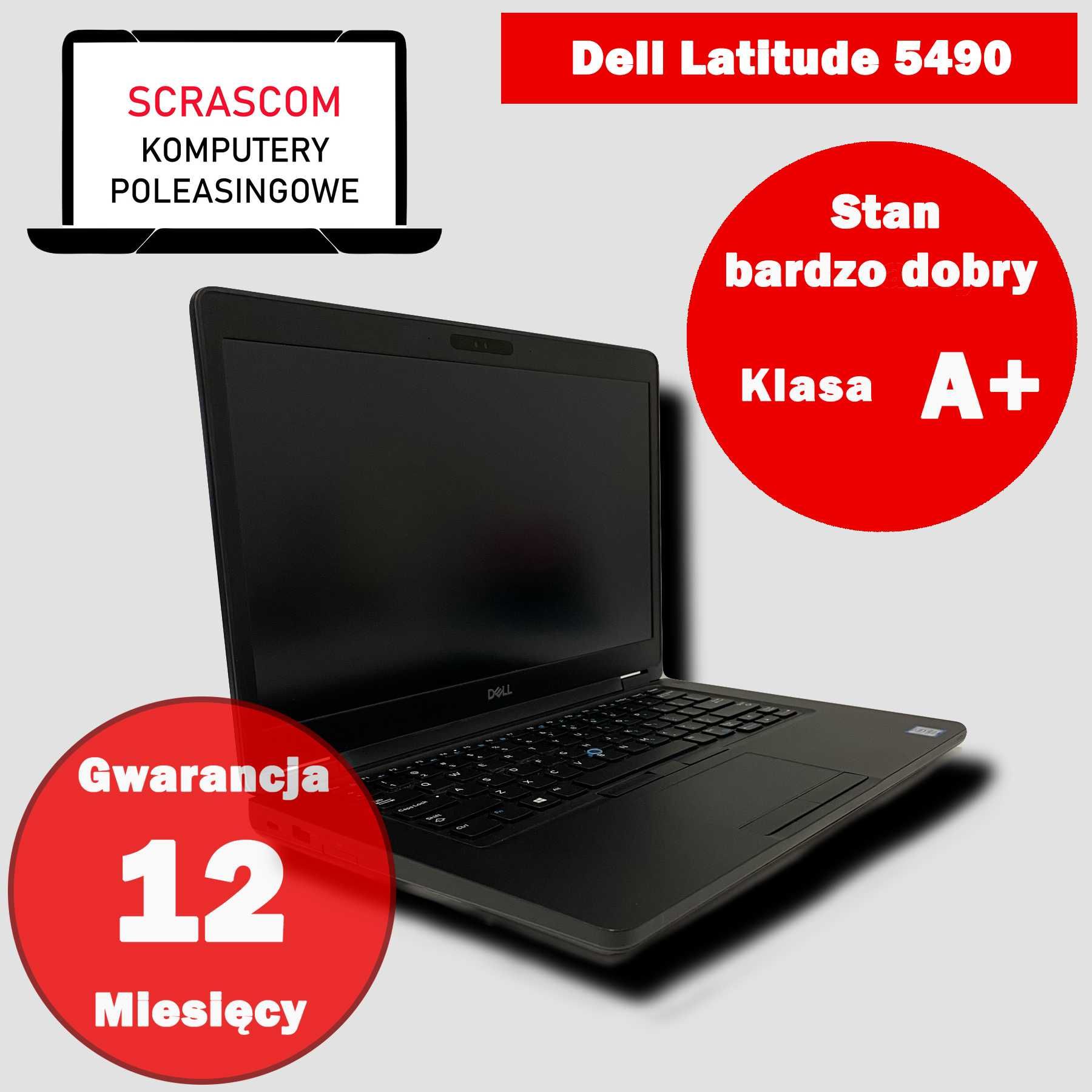 Laptop Dell Latitude 5490 i7 16GB 512GB SSD Windows 10 GWAR 12msc