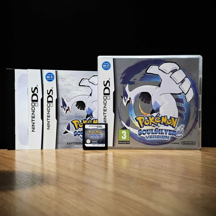 Oryginał Pokemon Soul Silver sprawdzony wersja Angielska nintendo
