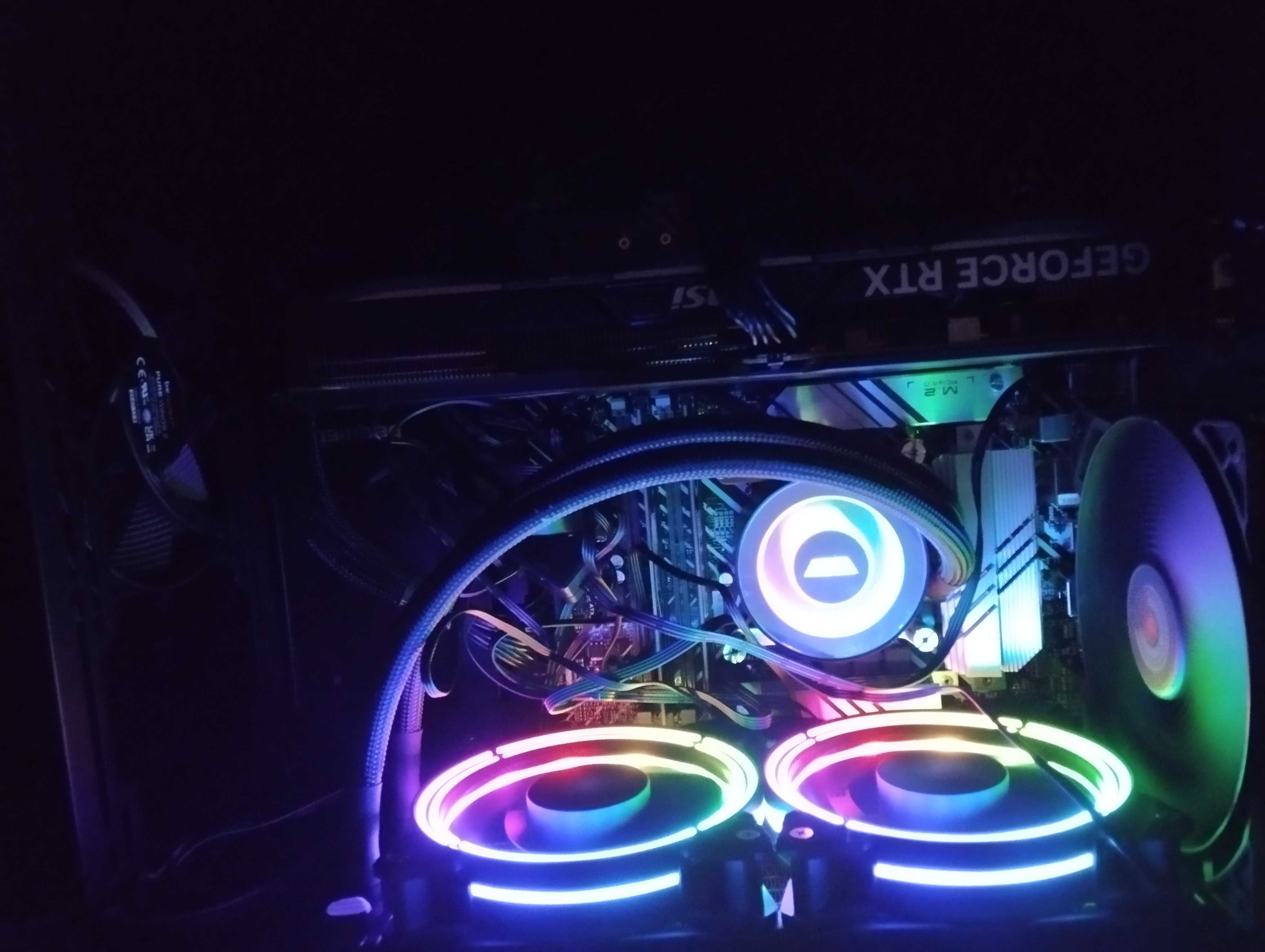 Komputer GeForce RTX 4060 Ti,3 tera pamięci,32 GB ram,