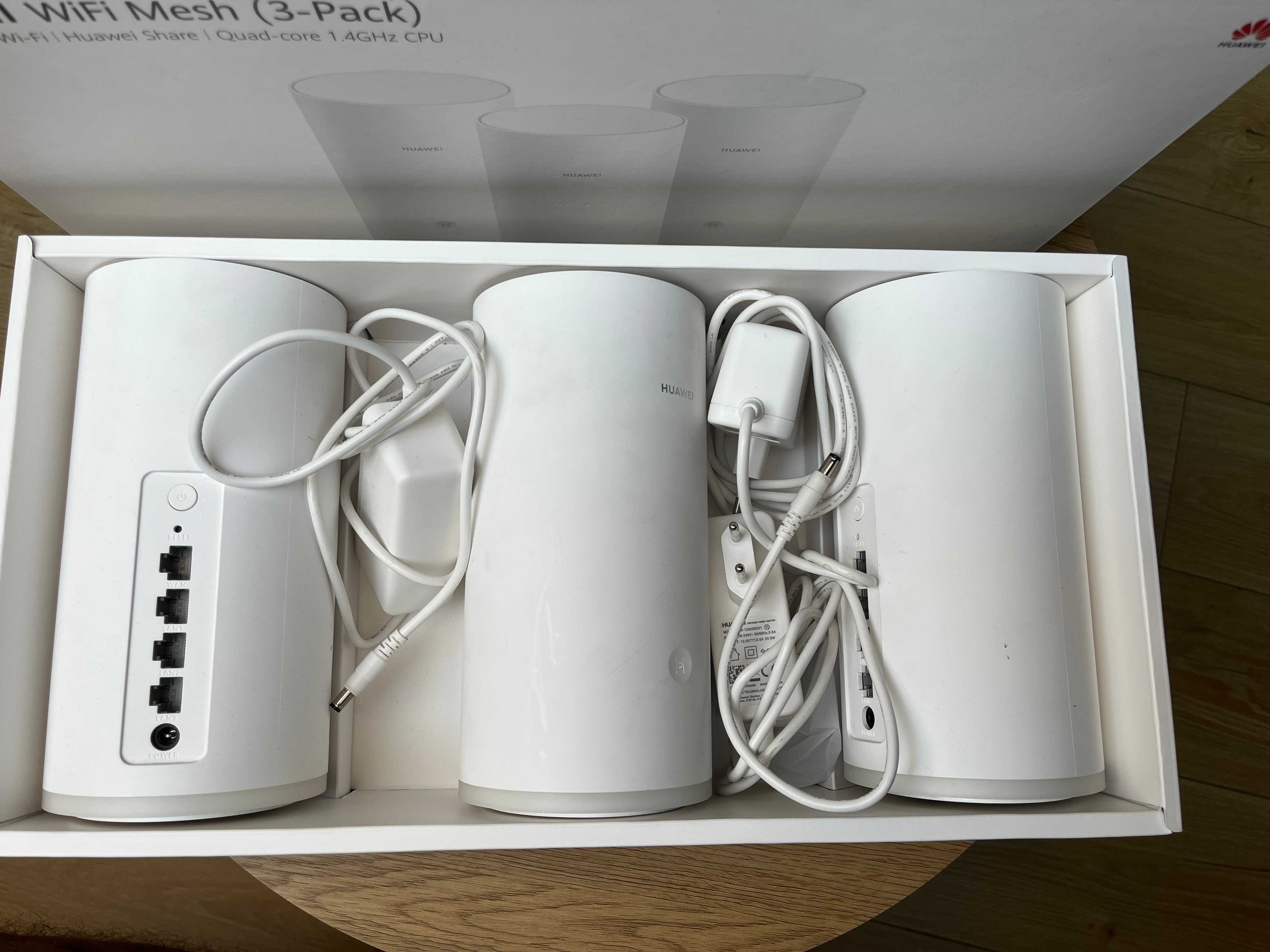 Router Huawei WiFi Mesh WS5800 3szt. Biały