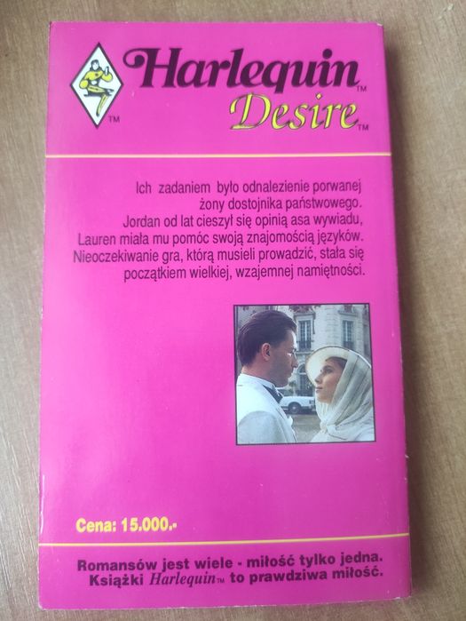 Harlequin Desire 3/92 ,,Tymczasowe małżeństwo "
