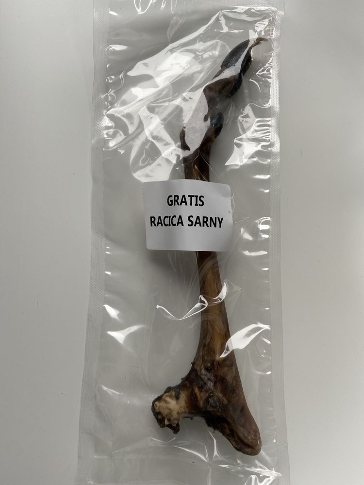 Gryzaki zestaw balto - racica sarny, środek rogu i ogonek wołowy