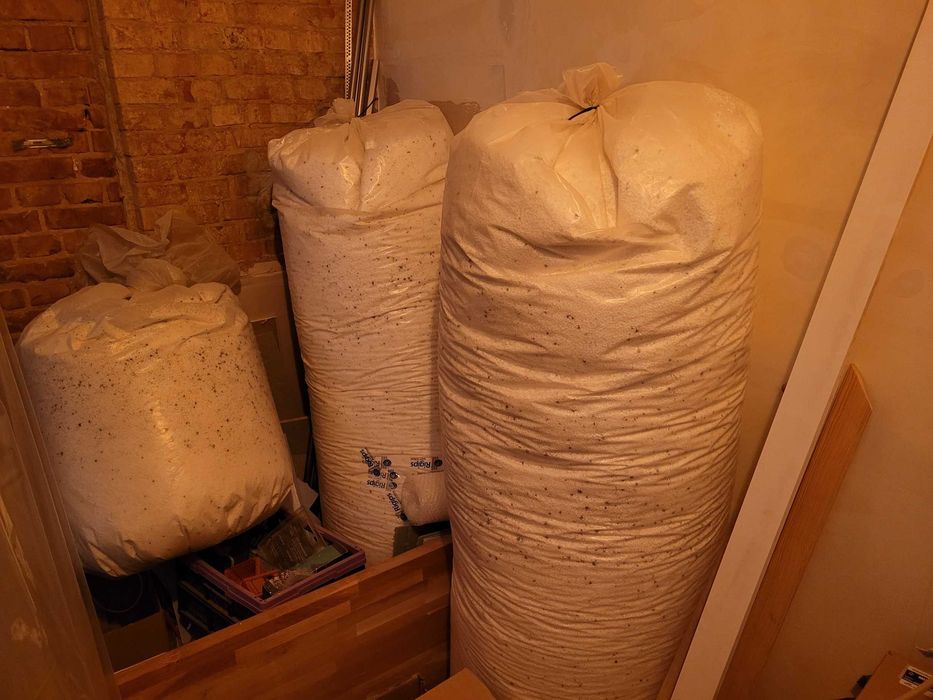sypki styropian w workach-granulat styropianowy