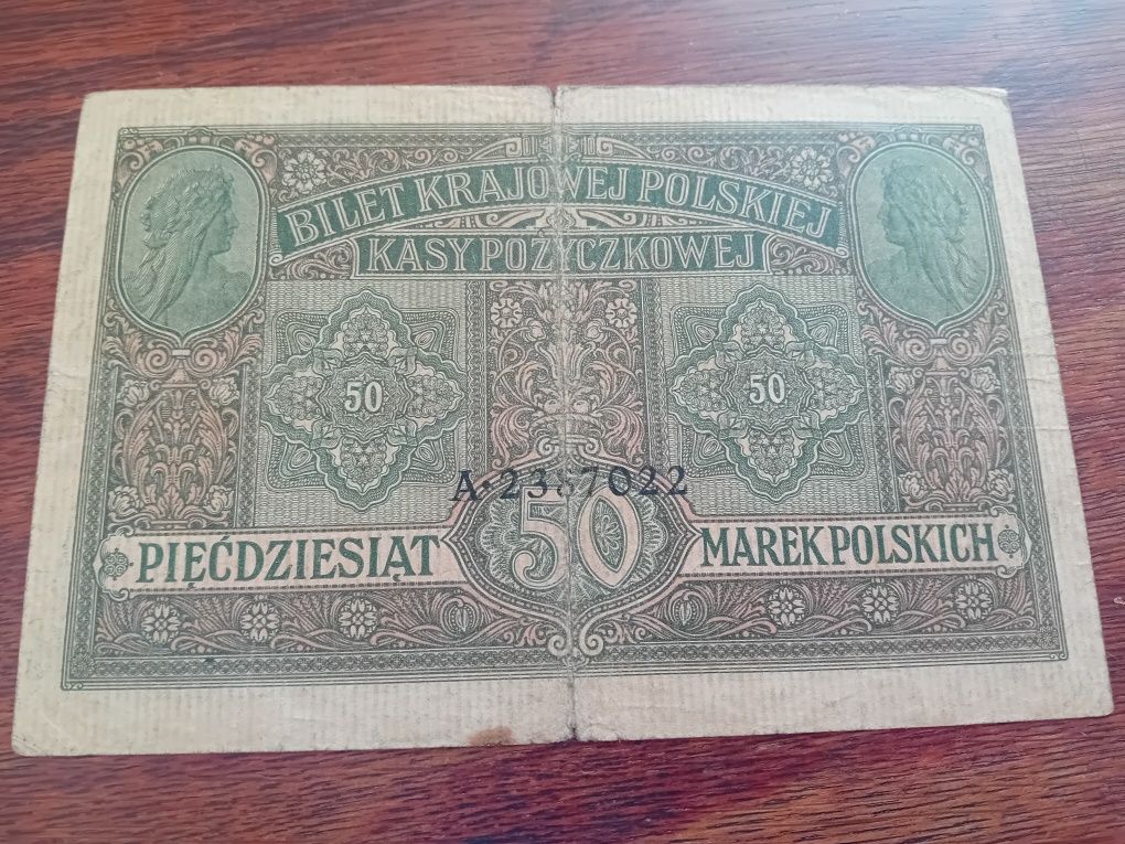 50 Marek Polskich 1916 rok