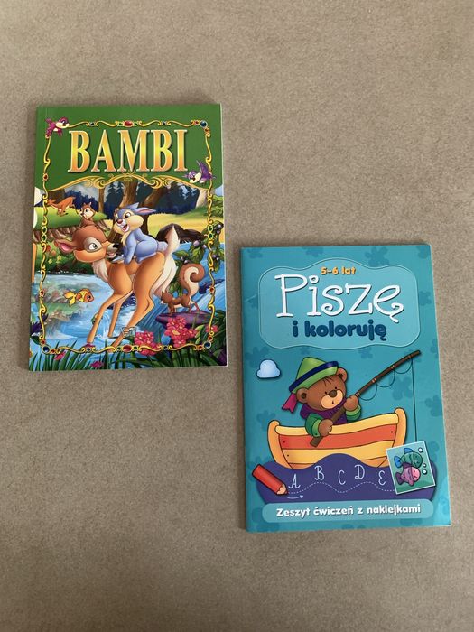 KOLOROWANKI x3 + książeczka dla dzieci