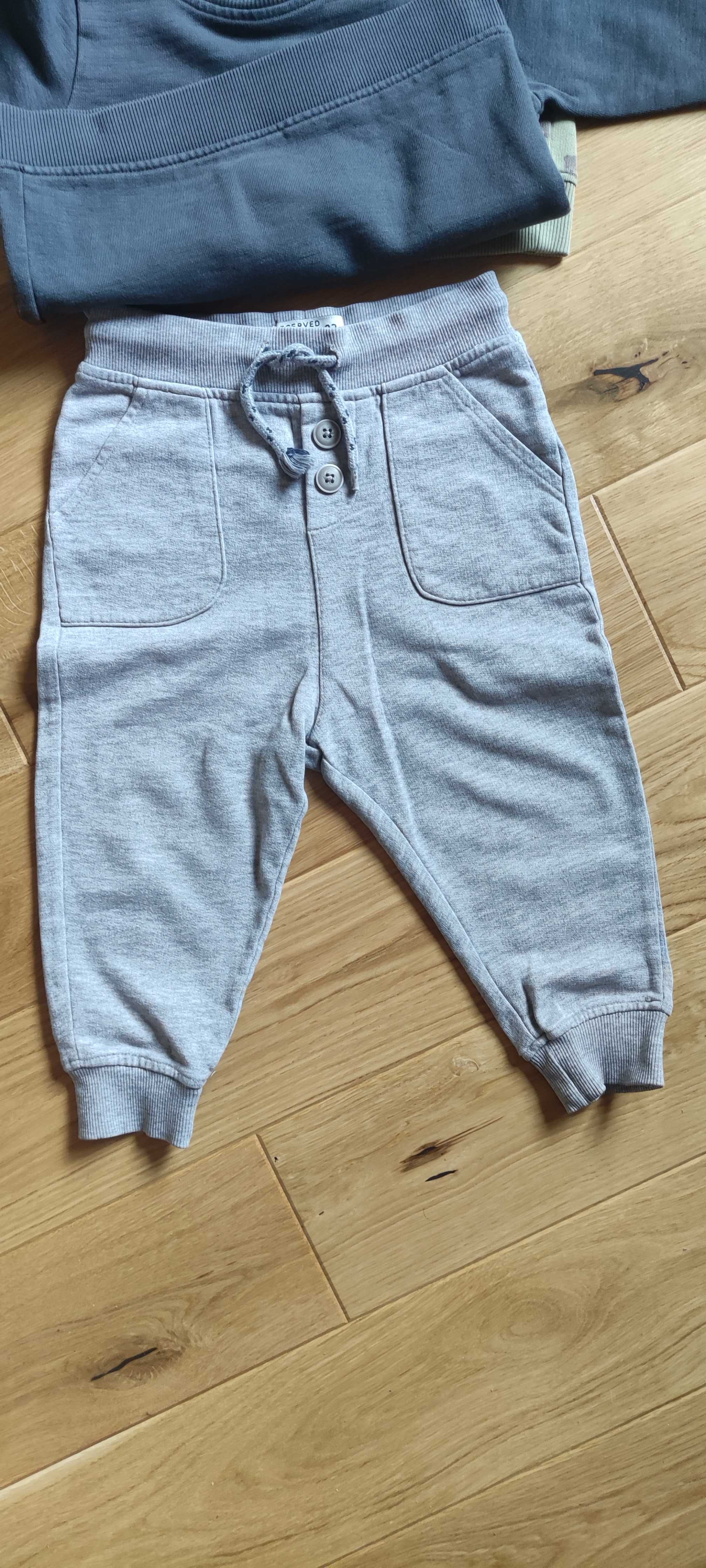 H&M bluzy +spodnie rozmiar 92