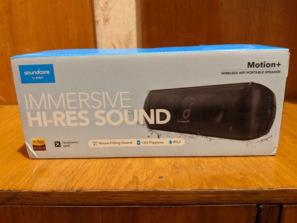 Anker Soundcore motion plus Bluetooth колонка