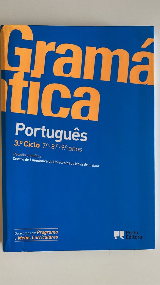 Gramatia de portugues nova!