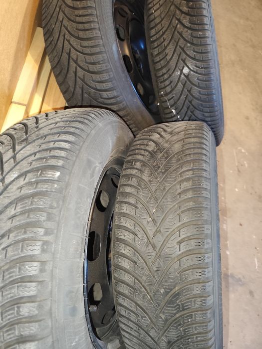 Koła Stalowe 15 Opony zimowe 5x 100