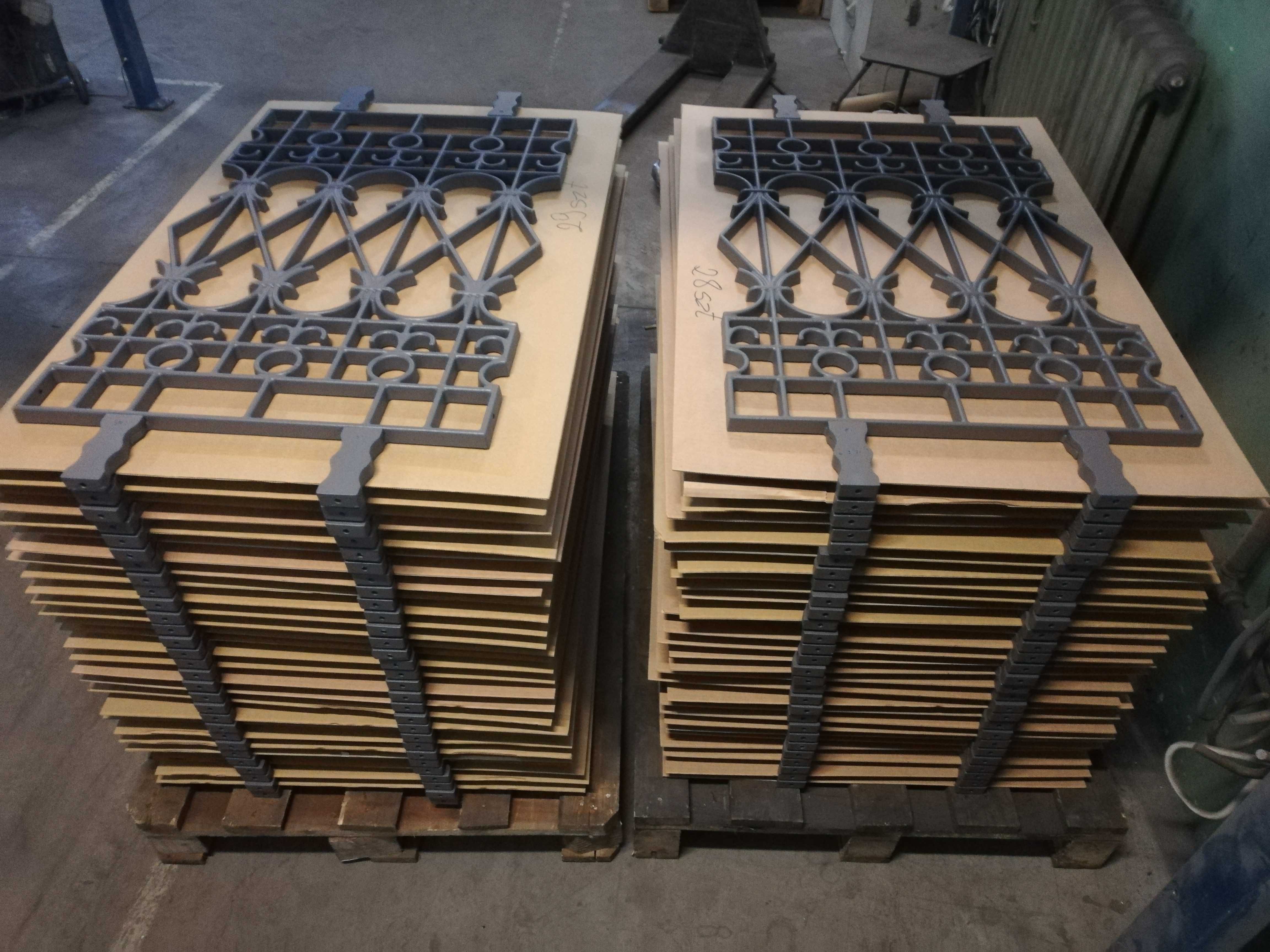 poręcz żeliwna balustrada tralka gusseiserne balustrade