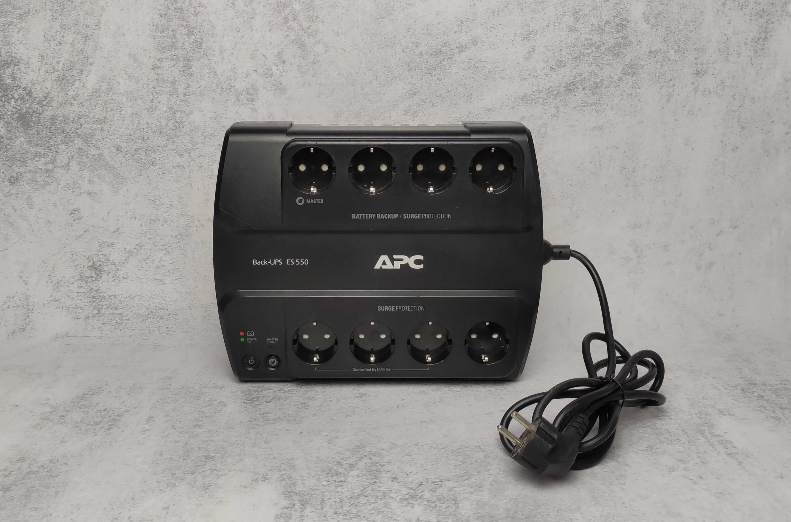 ДБЖ(ИБП) APC Back-UPS ES 550VA (BE550G-RS)+АКБ 12V 7AH Гарантія 12 міс