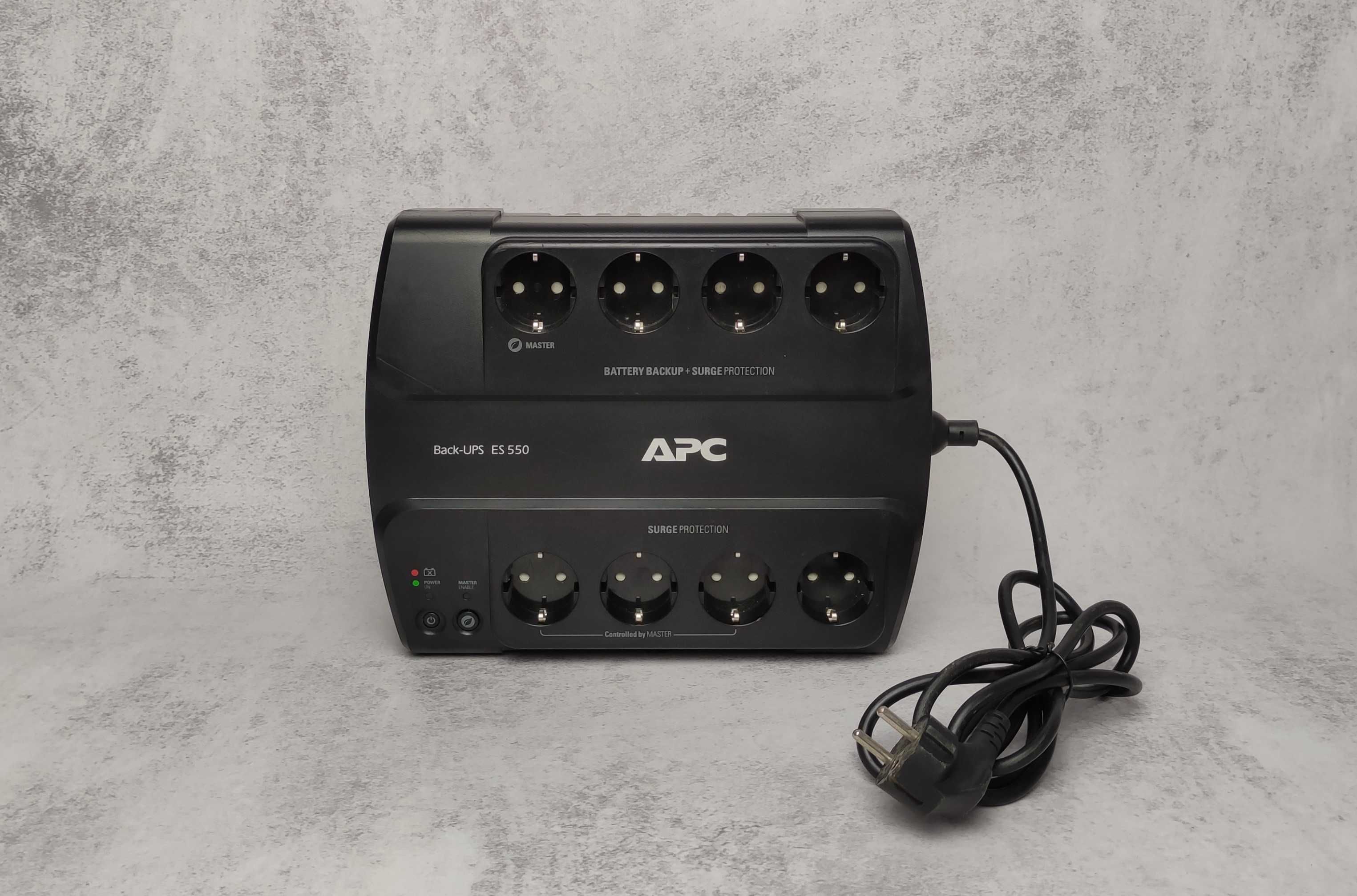 ДБЖ(ИБП) APC Back-UPS ES 550VA (BE550G-RS)+АКБ 12V 9AH Гарантія 12 міс