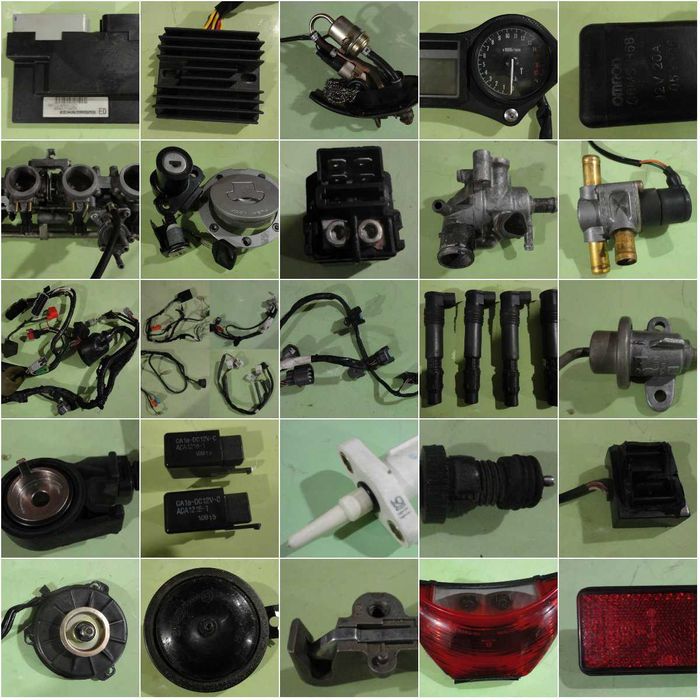 honda cbr 600 f4i инжектор катушка реле проводка вентилятор бензонасос