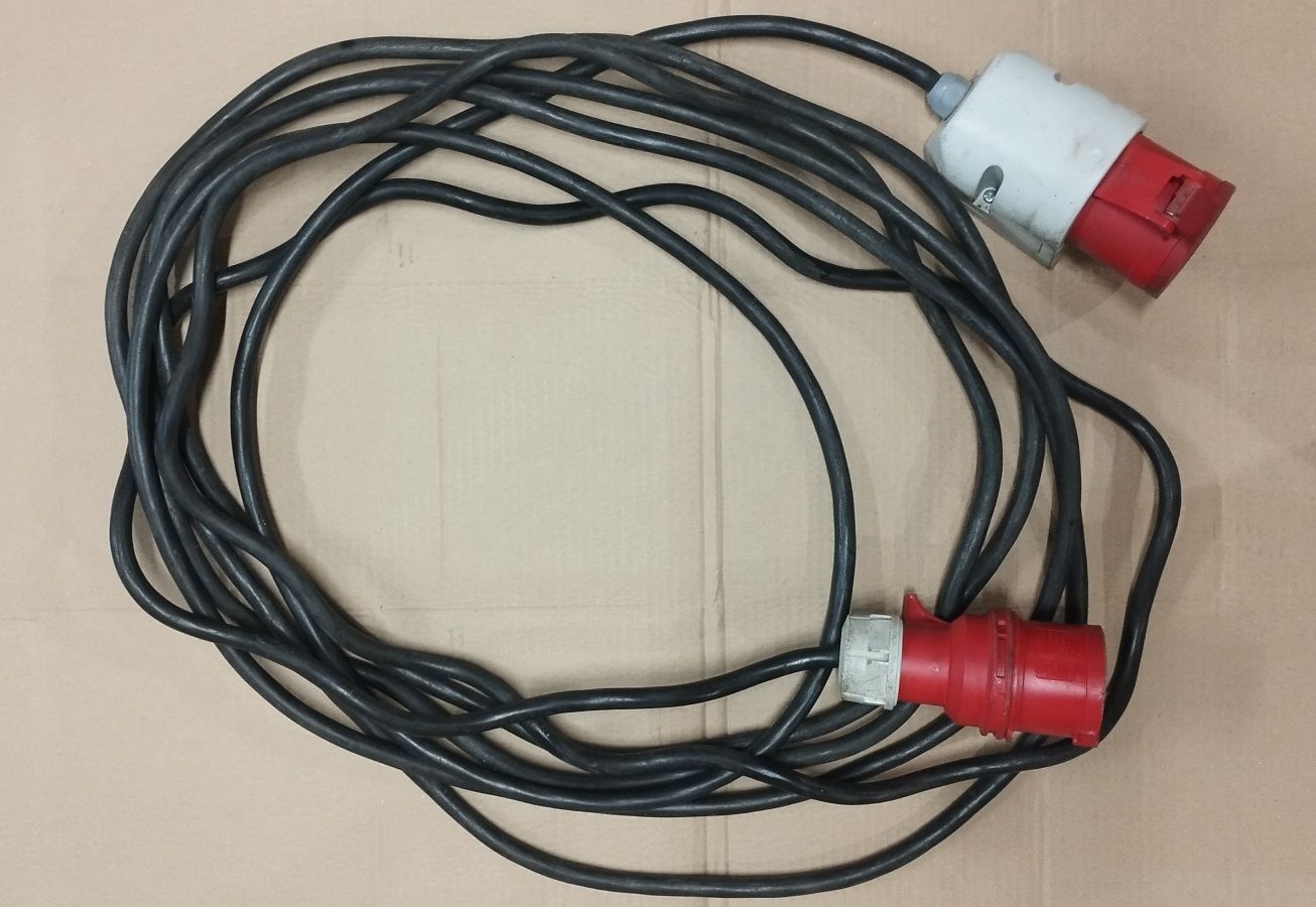 Kabel elektryczny 400V siła przedłużacz