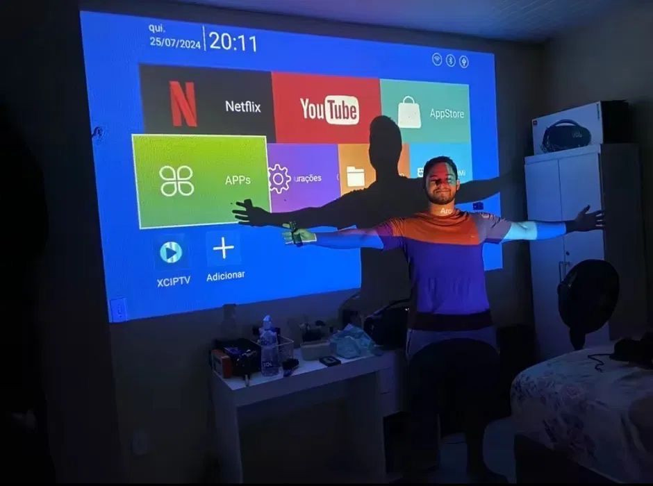 SMART-Android 4K Проектор MAGCUBIC HY-300 PRO BT5.0 WiFi