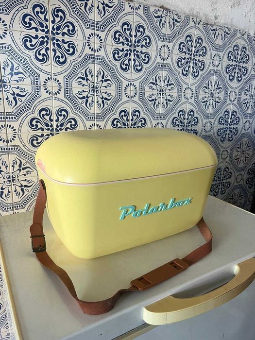 Geleira 20 Litros Vintage Amarela Polarbox