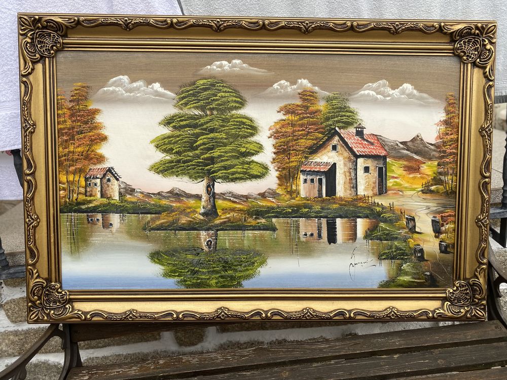 Quadro com pintura lindíssima