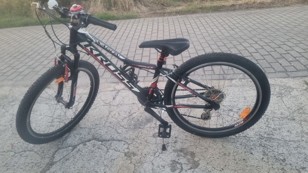 Rower dzieciecy Kross hexagon  replica,kola 24 cale,amortyzator, przer