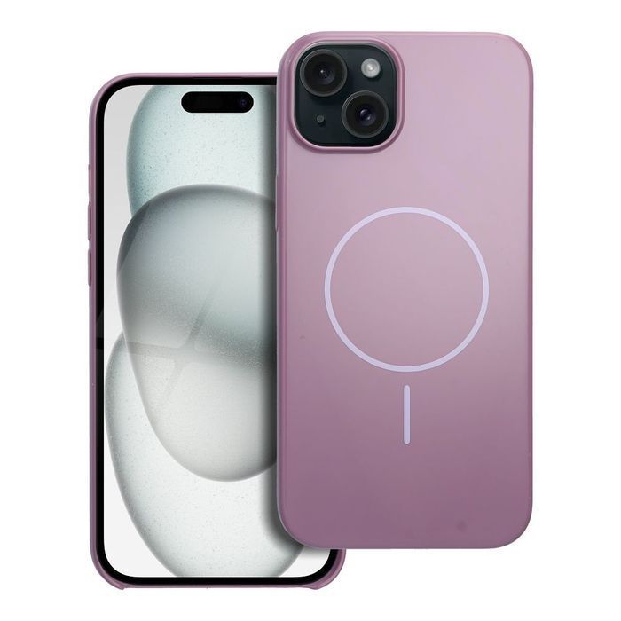 Glossy Etui iPhone 15 Plus fioletowe