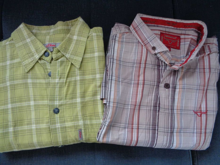 męskie koszule z krótkim rękawem