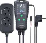 Elektroniczny regulator temperatury i wilgotności, dwustopniowy