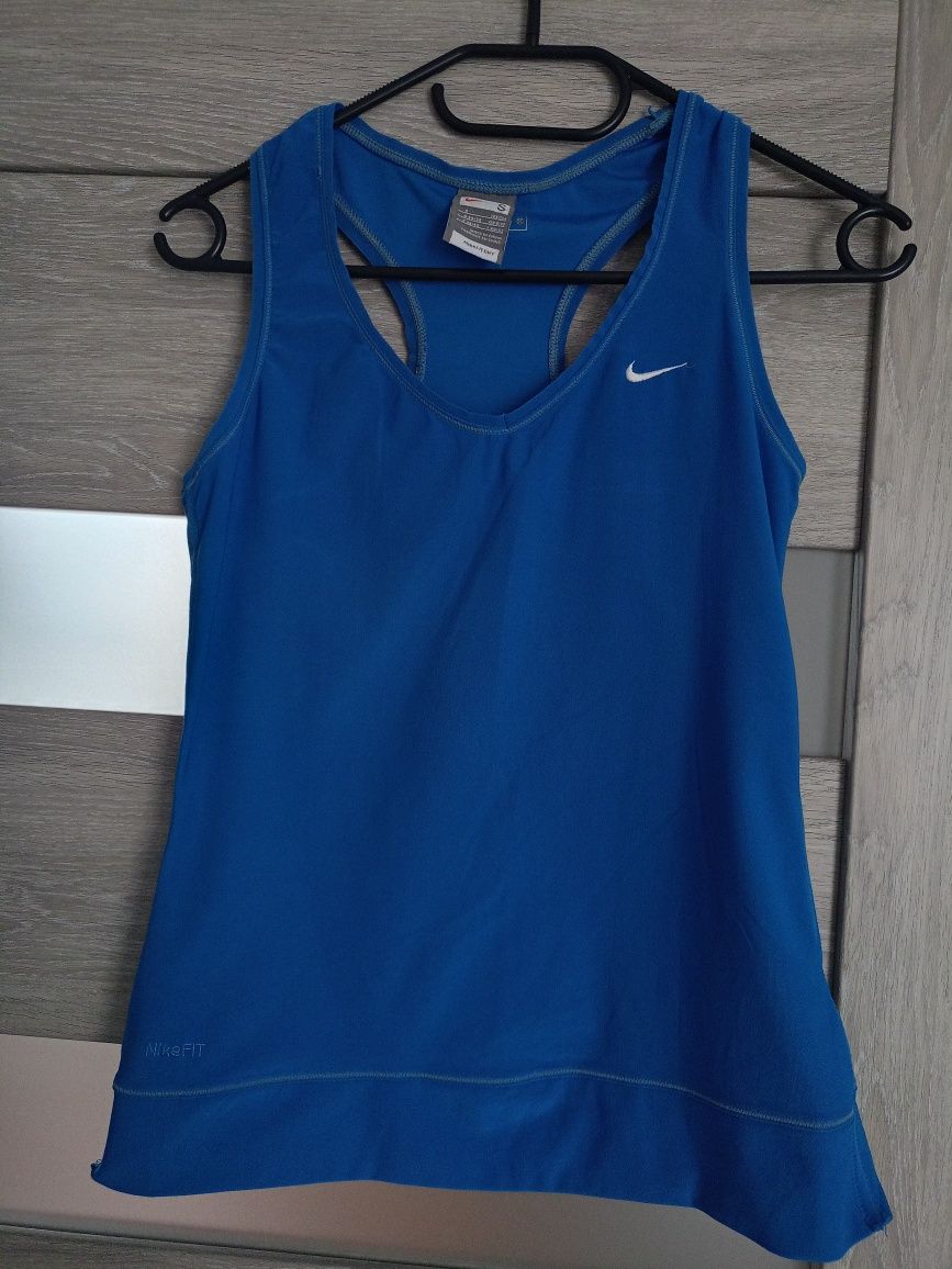 Niebieska koszulka sportowa Nike