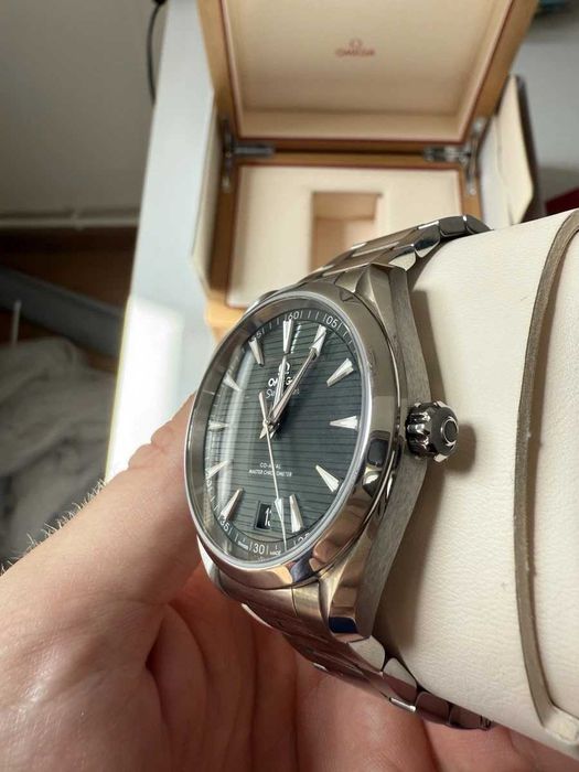 Omega Seamaster Aqua Terra Conjunto Completo Novo