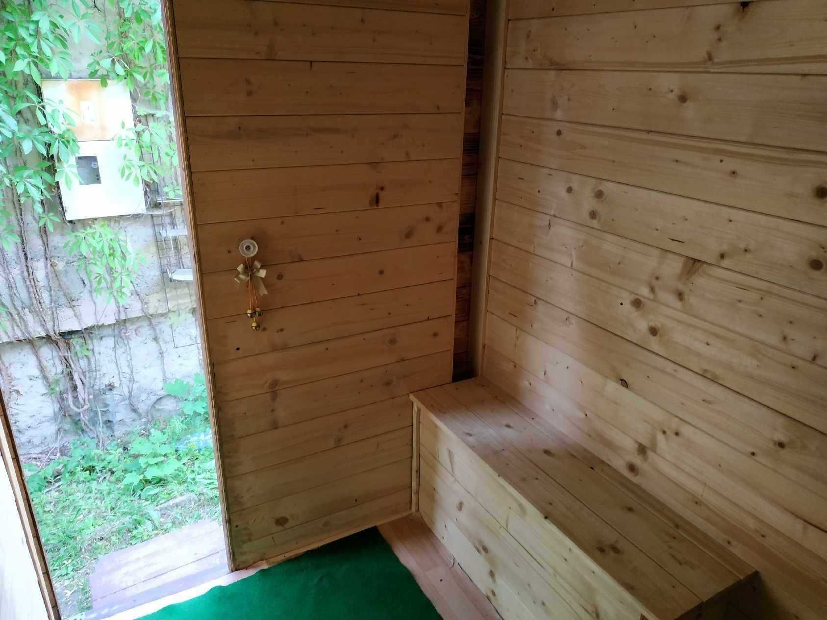 Sauna ogrodowa, mobilna