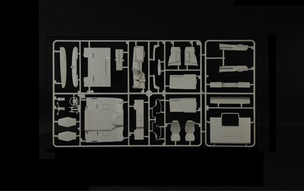 Italeri 3962 Ciężarówka Volvo FH Plat Dak model do sklejania 1/24