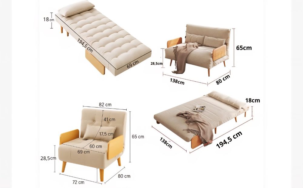 Sofa cama.moderno e super pratico