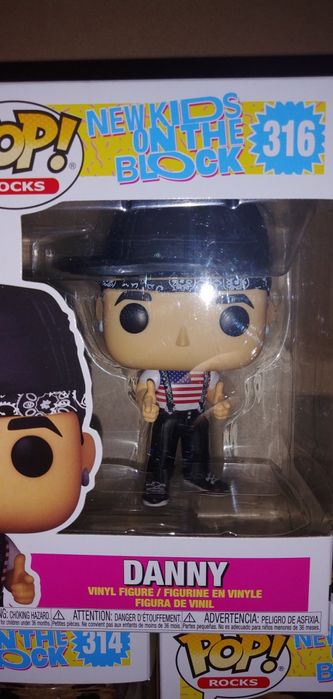 Trzy figurki Funko Pop New Kids On The Block
