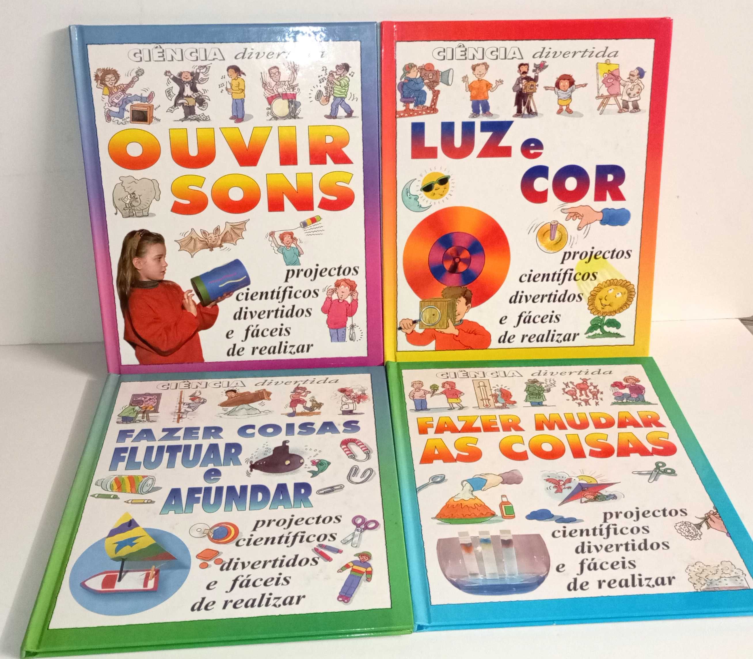 coleção Ciência Divertida - 8 livros