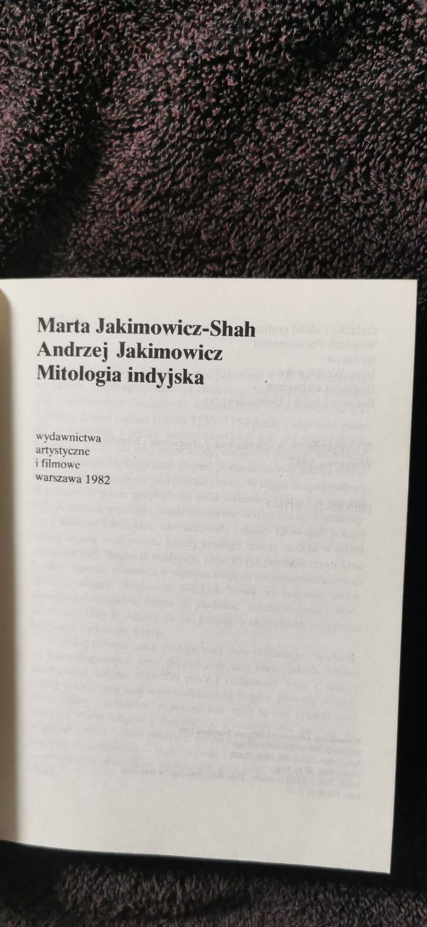 Mitologia indyjska
Marta Jakimowicz-Shah, Andrzej Jakimowicz