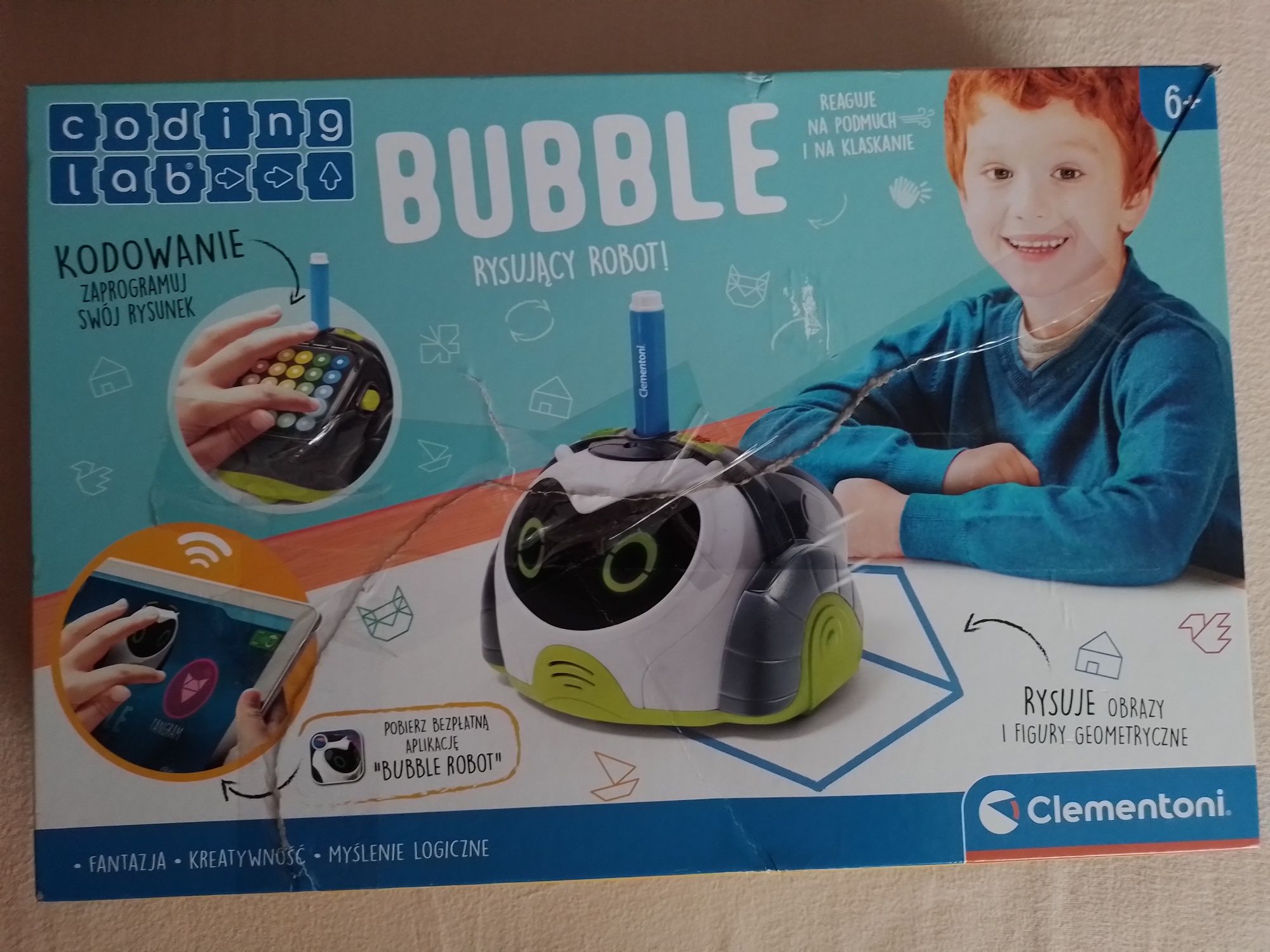 Bubble Robot, rysujący robot