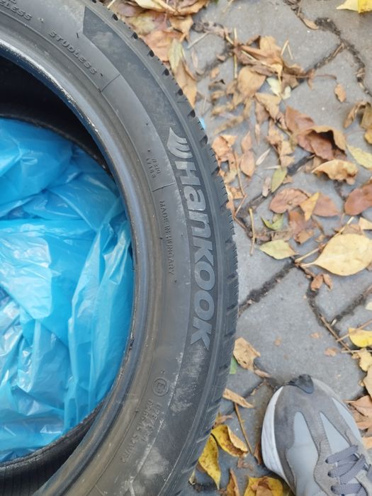 Opony hankook 225/45 r 18 zimowe dwie sztuki
