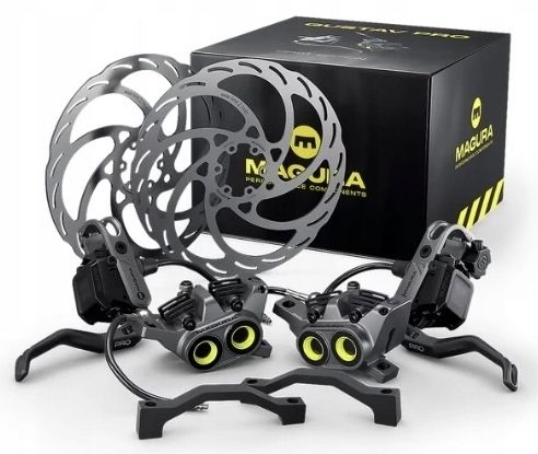 Hamulce magura gustav pro komplet nowe mt7 mt5 hope maven xt