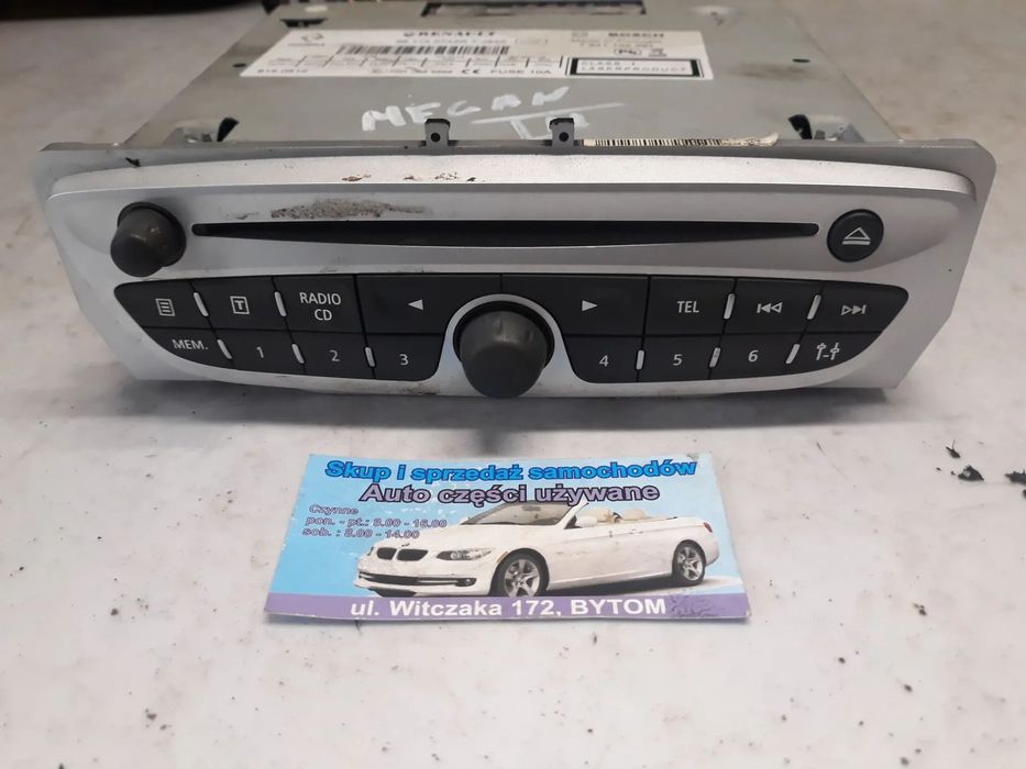 RADIO RENAULT MEGANE III 2012r   281150743R