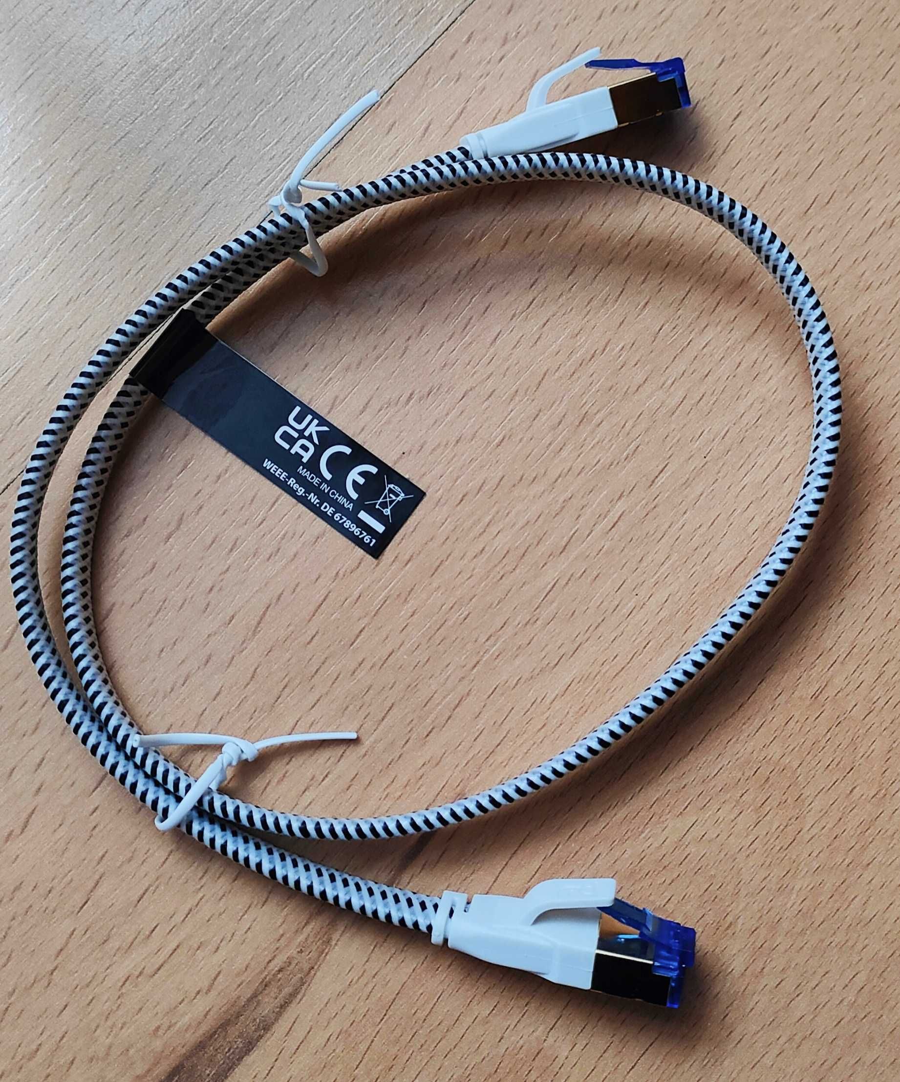 Primewire - 0,5 m płaski kabel sieciowy Cat 8.1 RJ45
